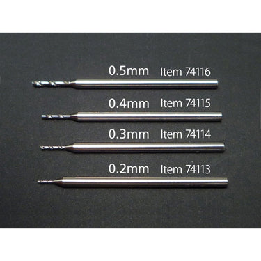 Tamiya 74113 Fine Pivot Bit 0.2mm Shank 1mm